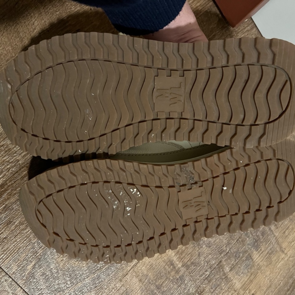 Madewell Kickoff Trainer Sneakers in Neutral Colorblock Leather - Picture 7 of 9